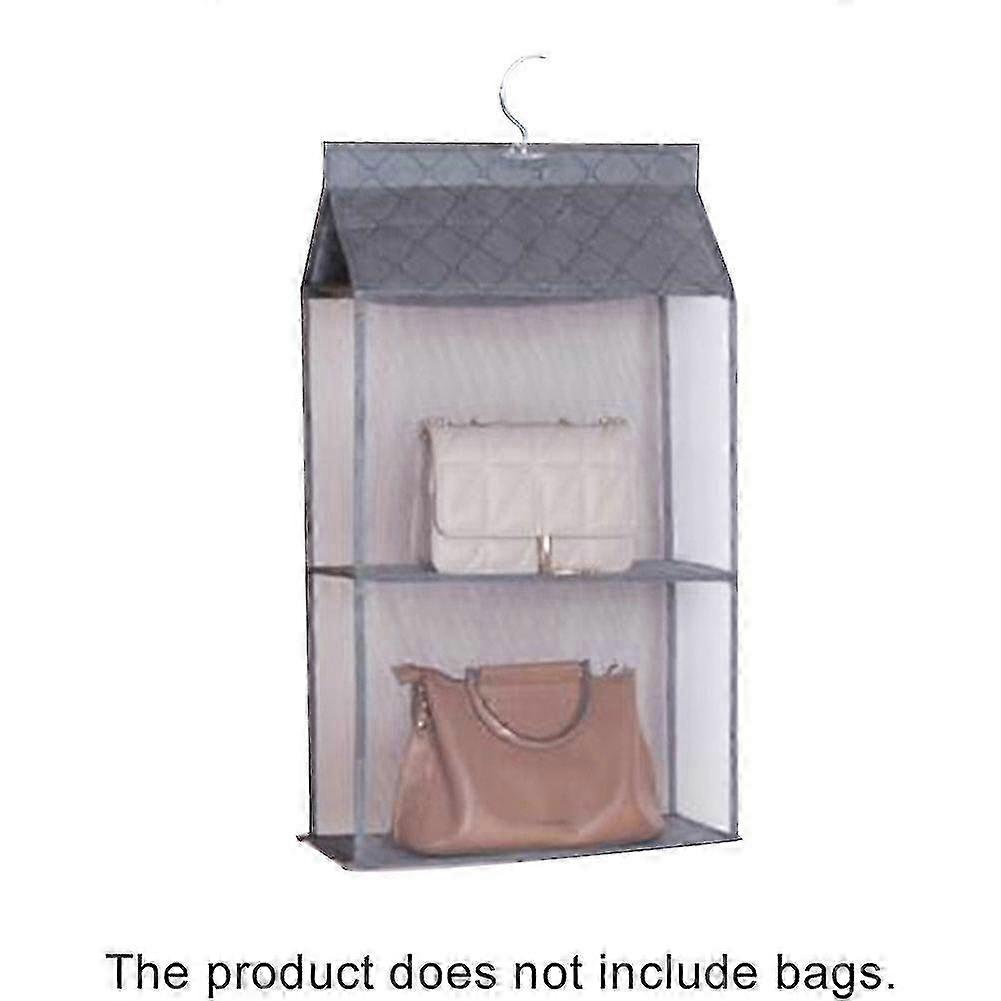 2/3/4-Layer Wardrobe Storage Bags Foldable Hanging Holder Organizer