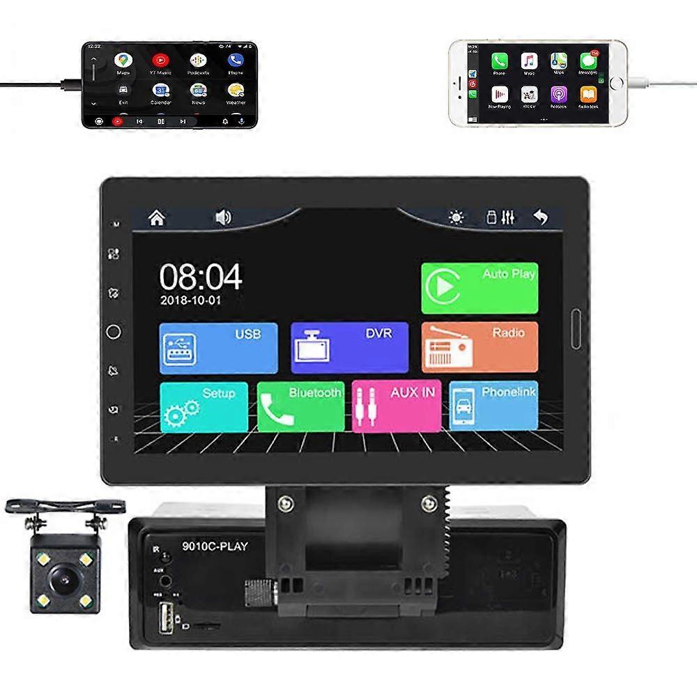 10.1 inch Car MP5 Player, Style: Standard+4 Light Camera Standard+4 Light Camera