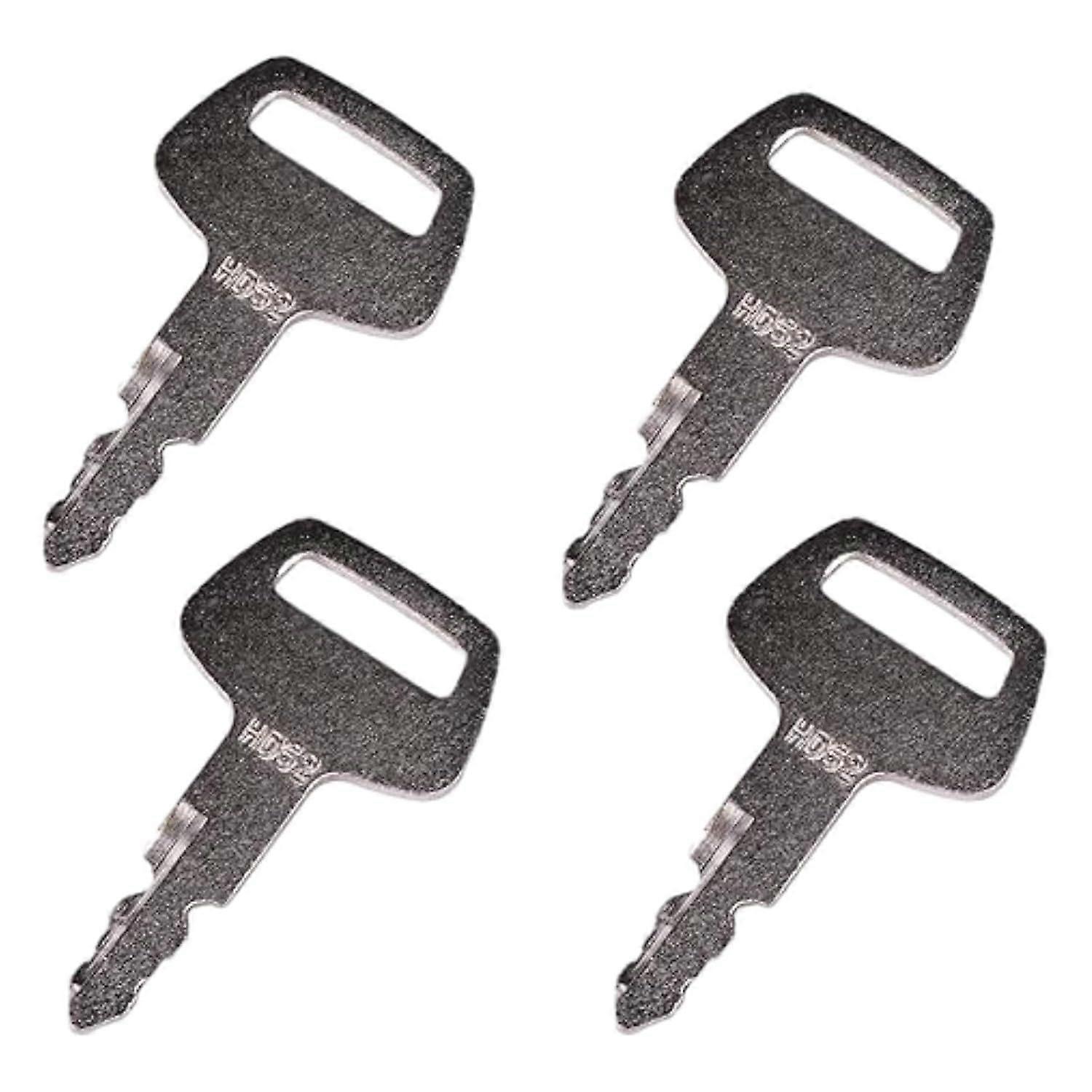 Ignition Key HD62 41307-00007  4 Count  Black  Push Button  Manual  1-Way