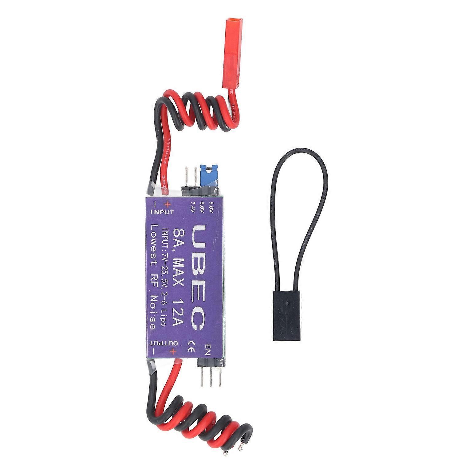 UBEC Voltage Regulator Module 5V 6V 7.4V 8A Output 7V-25.5V 2-6S Lipo 6-16 Cell NI Mh Input Voltage 