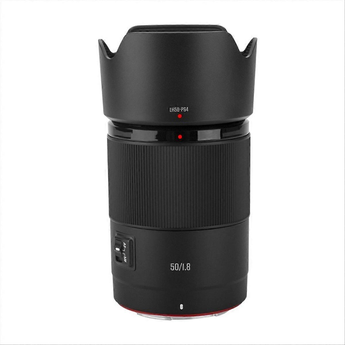 For 50mm F1.8 Full Frame AF Auto Focus Lens for Mirrorless Camera Portrait 