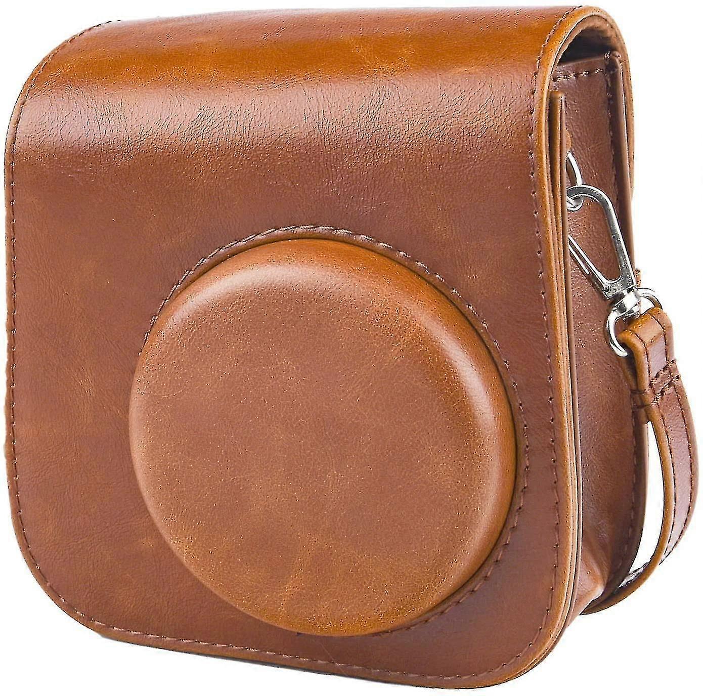 Pu Leather Protective Compact Case Compatible With Fujifilm Instax Mini 11 Instant Camera