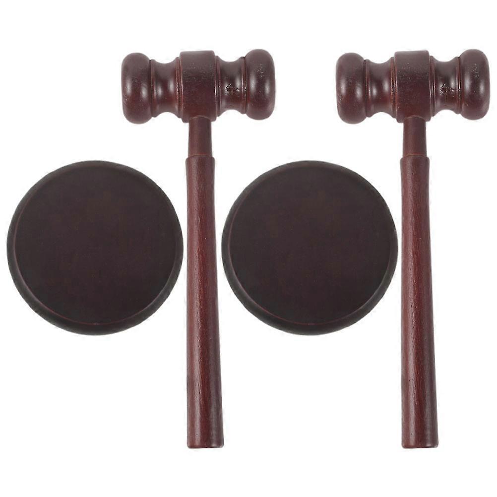 Judge Hammer Wooden Playset for Children Learning 2Set Toy Set