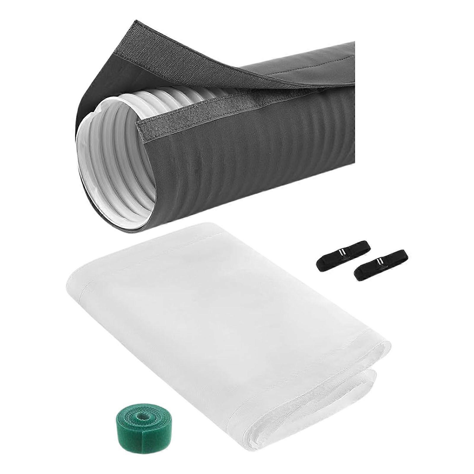 Adjustable Portable Air Conditioning Window Vent Set for Sliding Window with Enhanced Seal and Energy Efficiency Multicolor