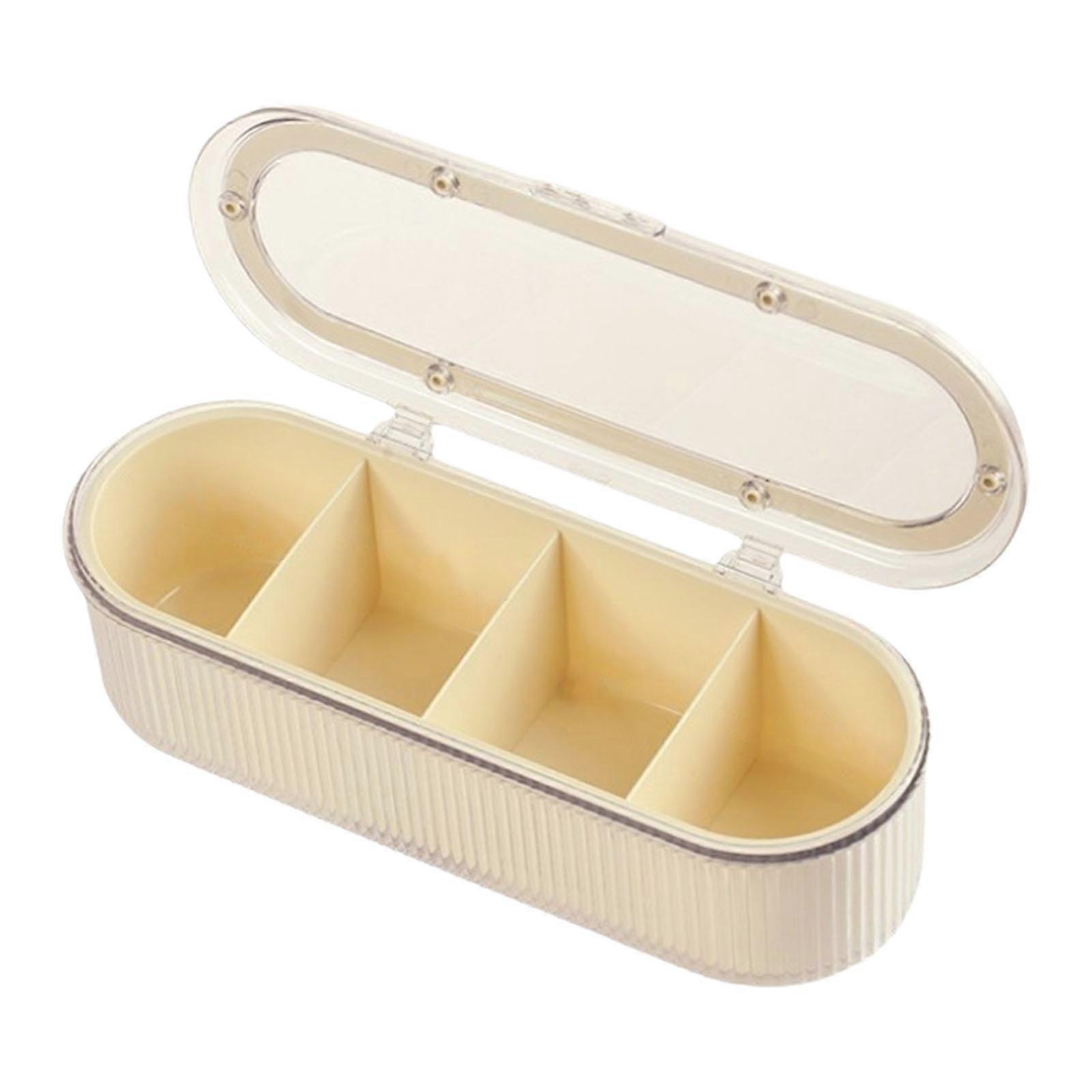 Componentized Plastic Jewelry Display Case With Visible Compartments Twist Complimentary Storage For Artisanal Accessories Home Deck Multicolor