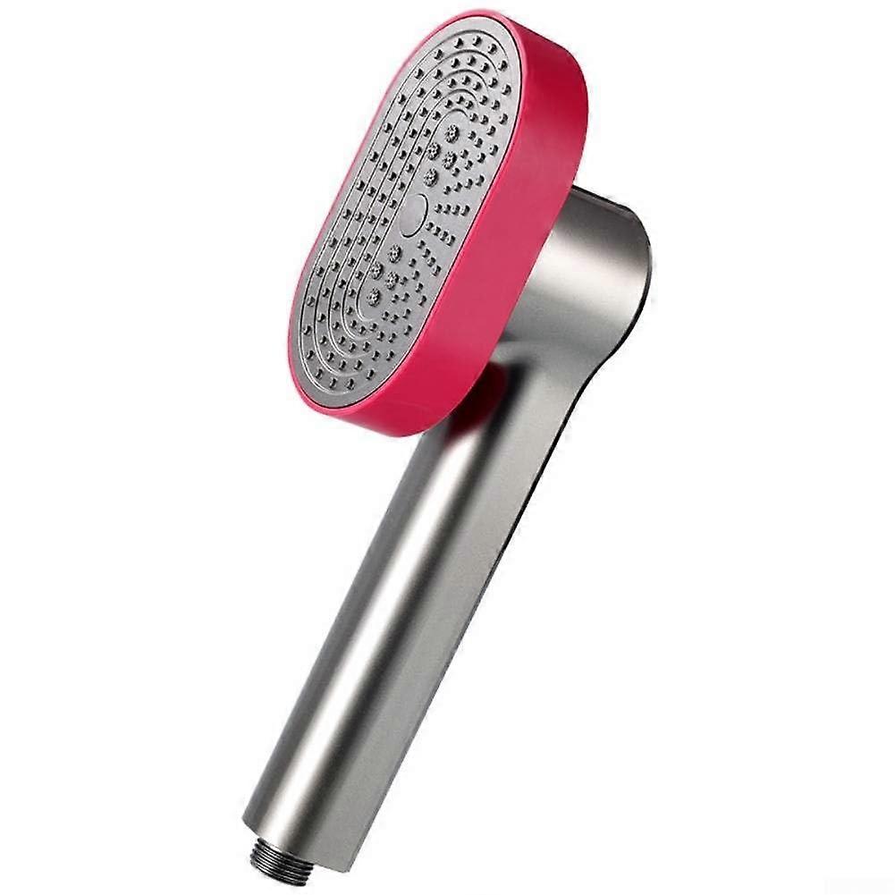 Shower Head 4-Mode Adjustable Sprinkler 360° Rotatable Large Panel High Pressure Spray for Bathroom Use