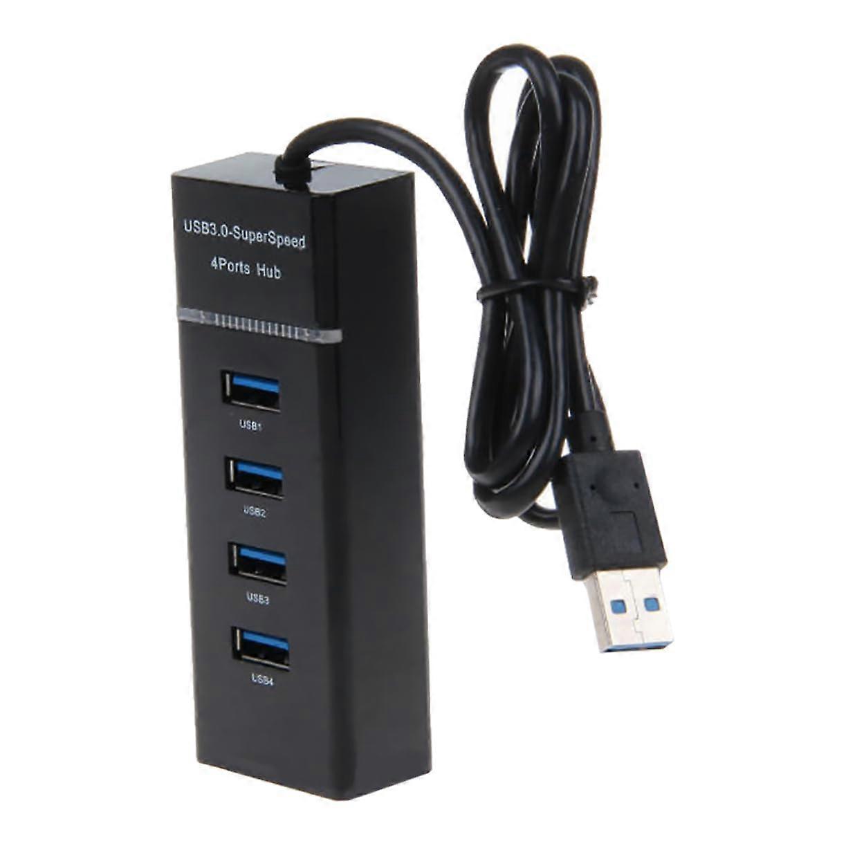 USB Hub Adapter with Multiple Ports Powered Splitter for Laptop PC Tablet Keyboard Mouse