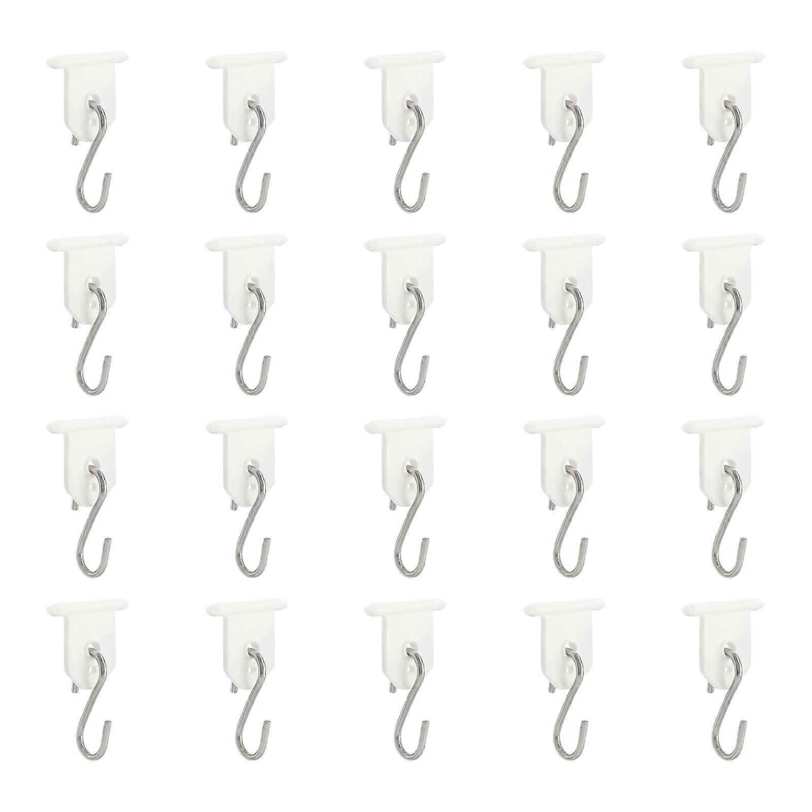 Campers Awning Hook For Camping Accessories Secure Windproof Installation With Quick Release Locking Mechanism  White