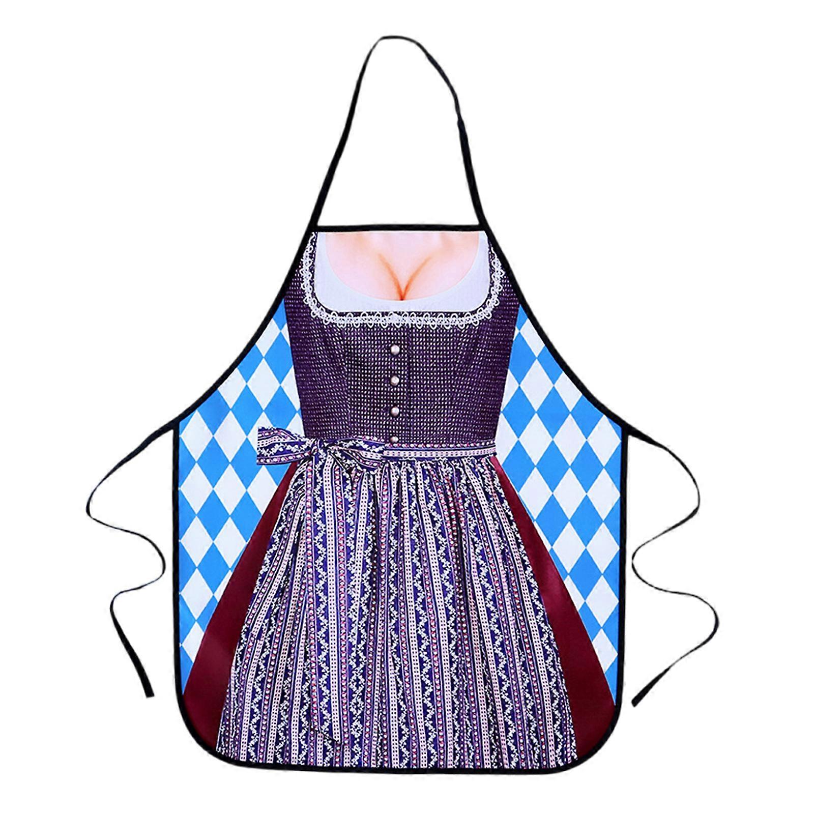 Protective Smock Apron With Waterproof Fabric Long Sleeve For Kitchen Work Baking And Craft Projects Multicolor