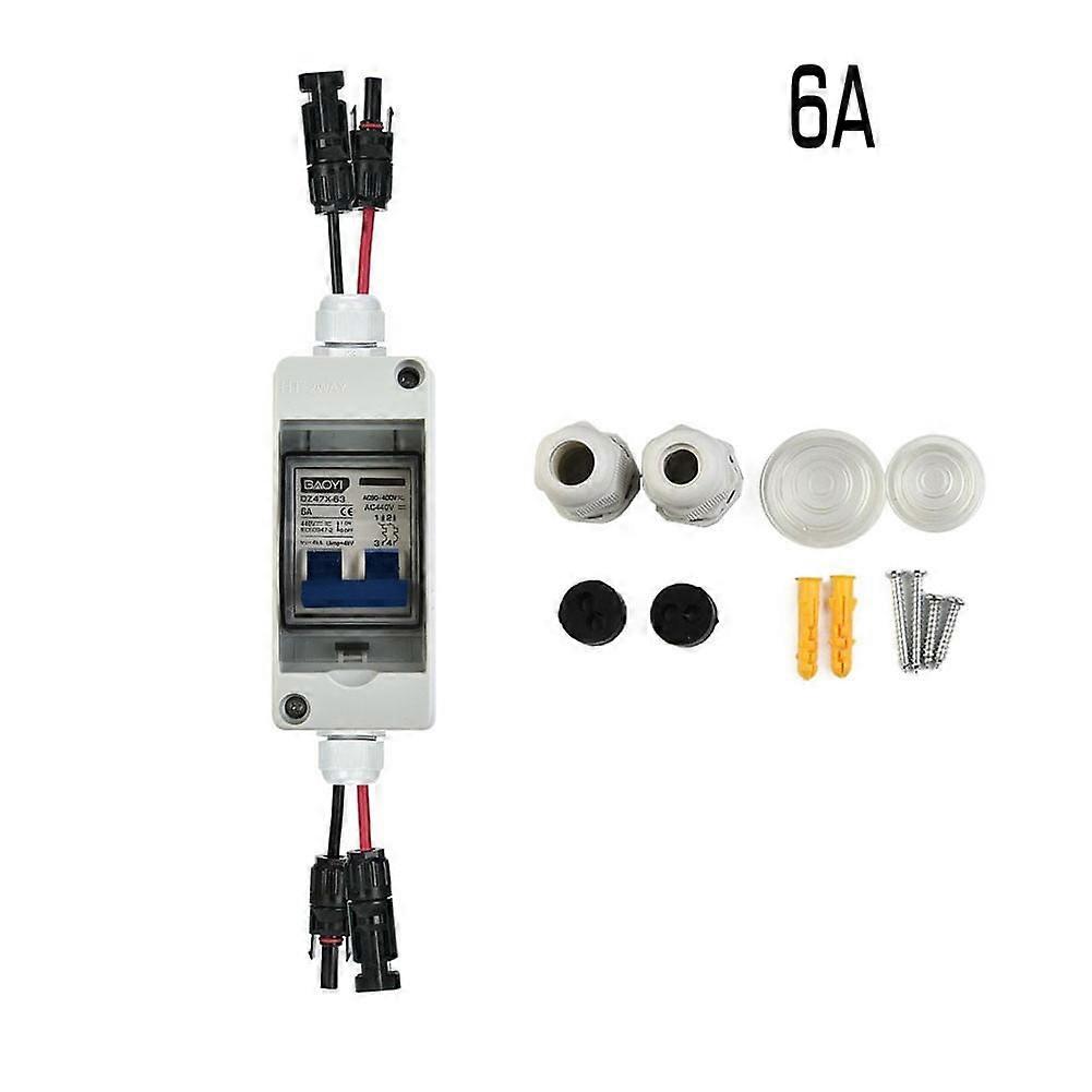 PV Isolator Switch AC 30A IP65 Disconnect Circuit Breaker for Solar Panels