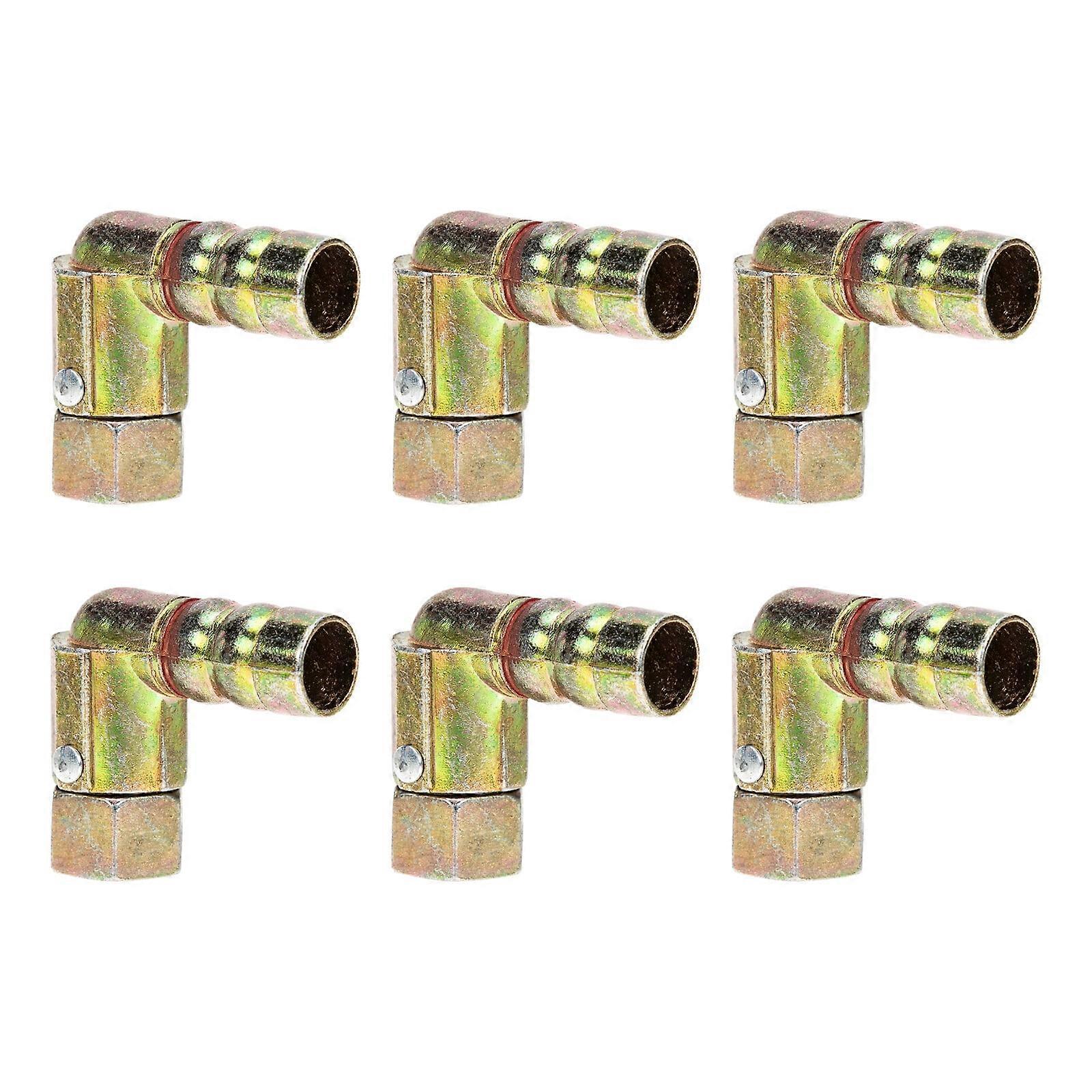 6pcs Sturdy Cooker Pipe Adapter Cooker Pipe Joint Cooker Pipe Connector