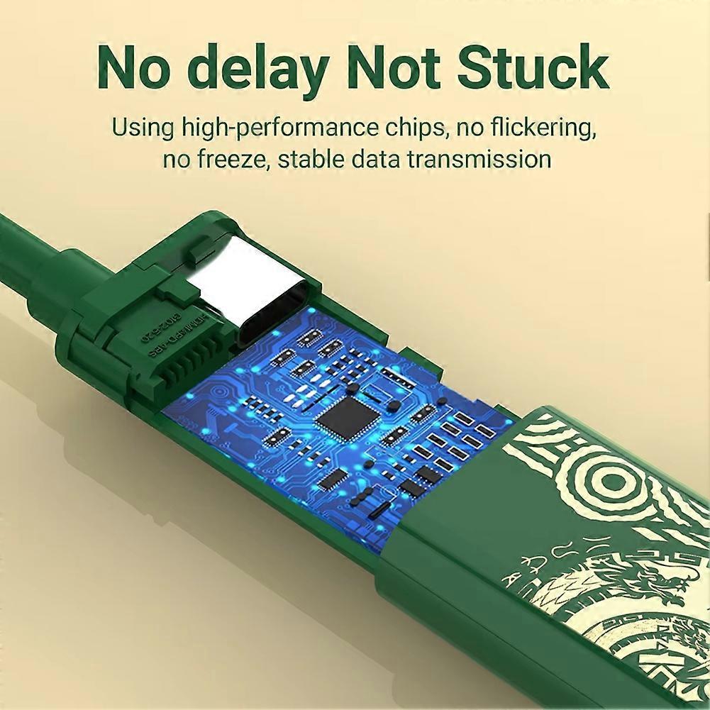 USB C to DP Adapter Cable for Nintendo Switch TypeC to DP Conversion Cable Replace for Nintendo Switch OLED Dock