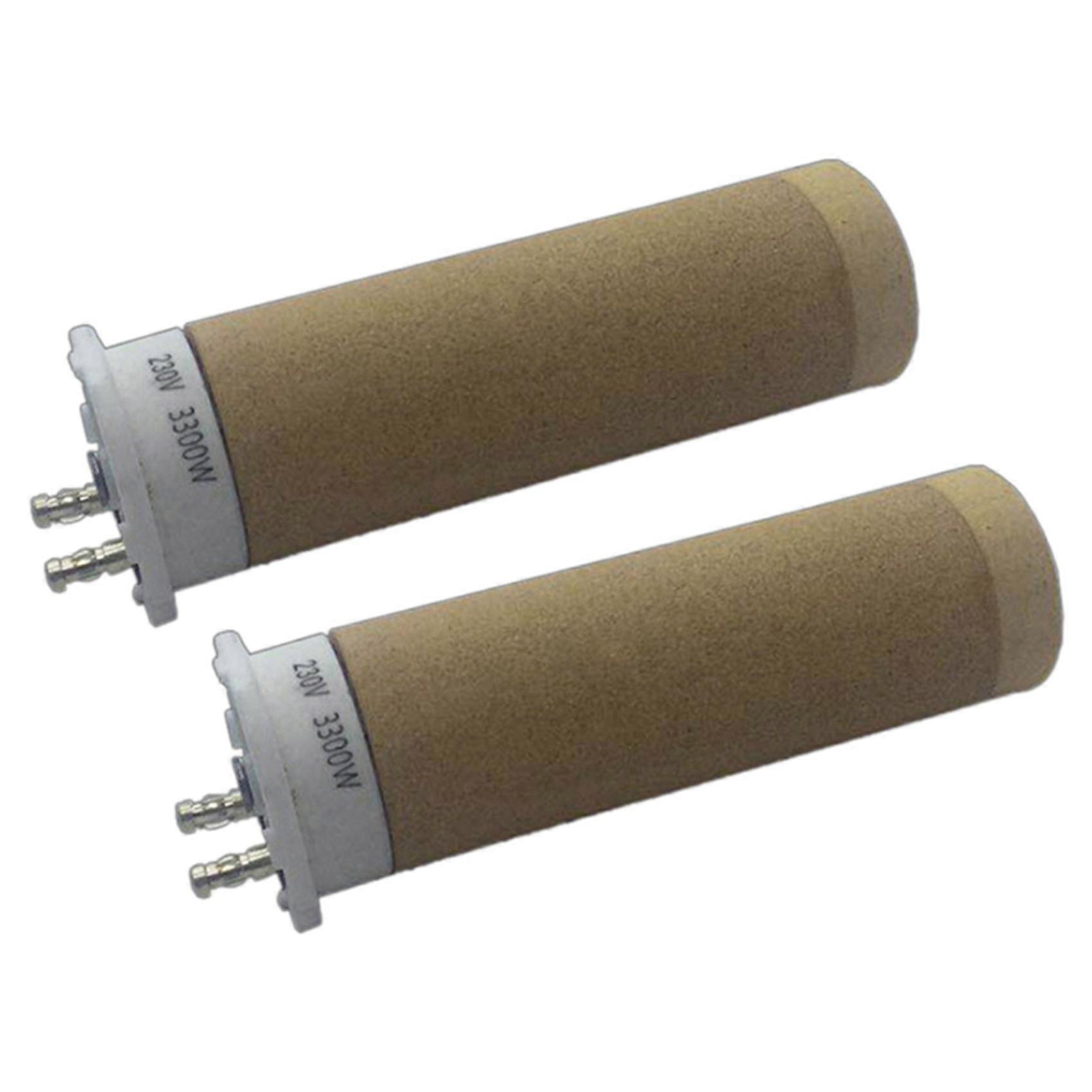 2Pcs Ceramic Heating Core/Heating Elements for 101.365 230V 3300W/Hot Air Heater LE3000/ TYP3000