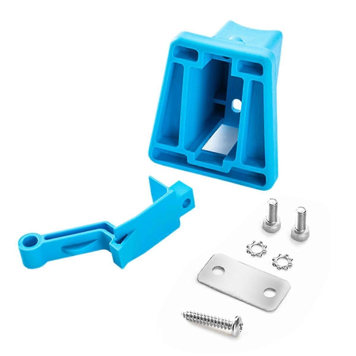 Bike Front Adapter Stable DIY Carrier Block for Brompton Folding Bike Carrier Bag Mount Holder Adapter Bracket Blue