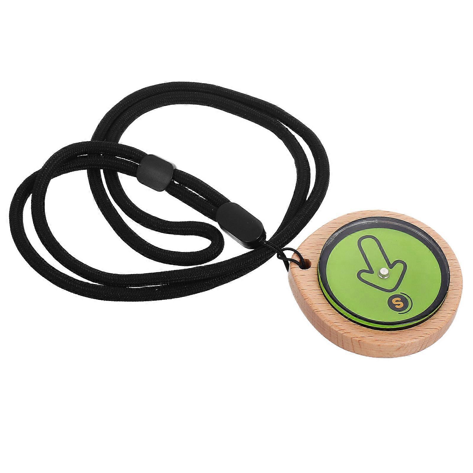 Student Outdoor Compass Portable Wood Compass for Hiking Navigation Tool