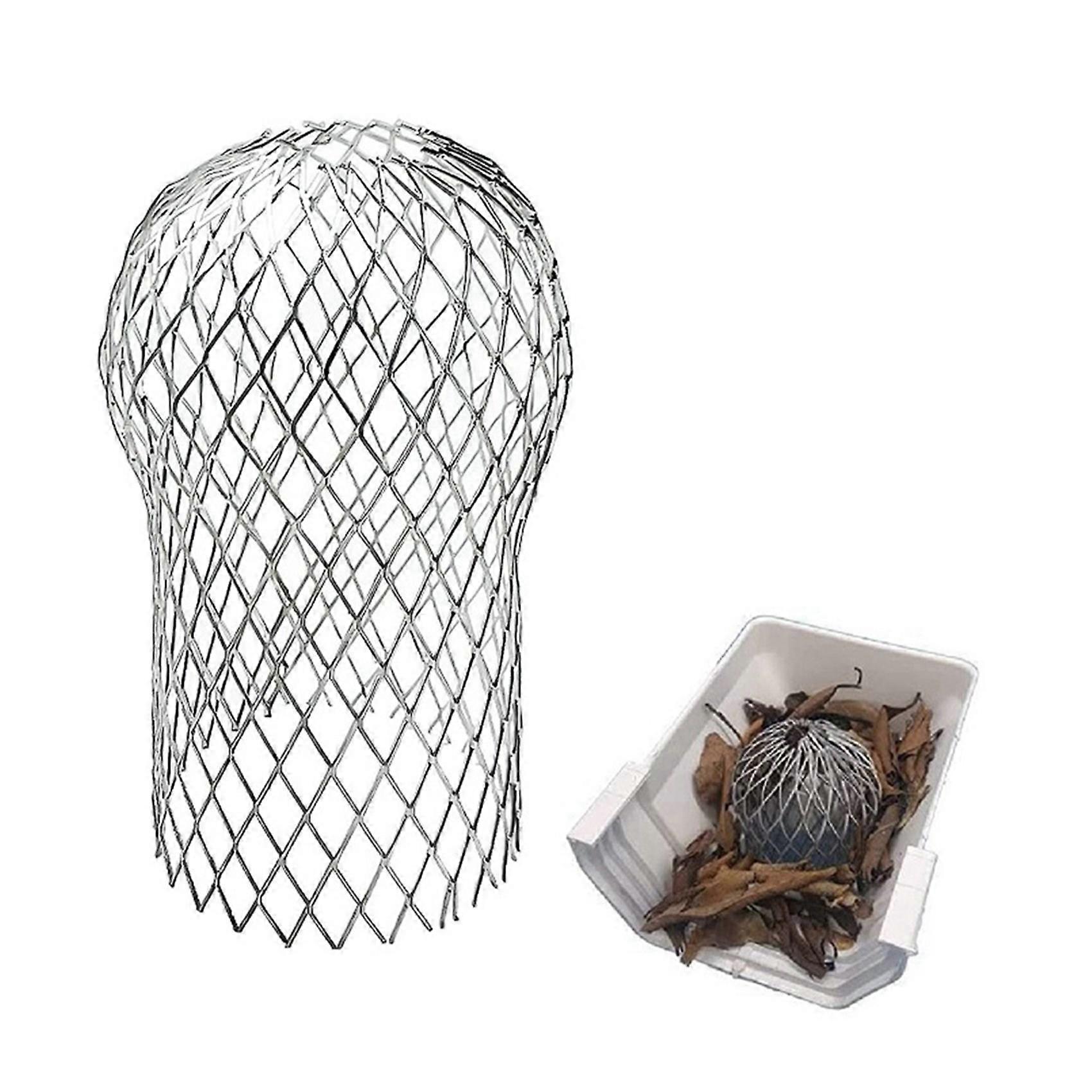16Pcs Gutter Downspout Guard,Down Pipe Filter Mesh,Gutter Downpipe Leaf Screen Covers,Keeps Gutter Downpipes Clear