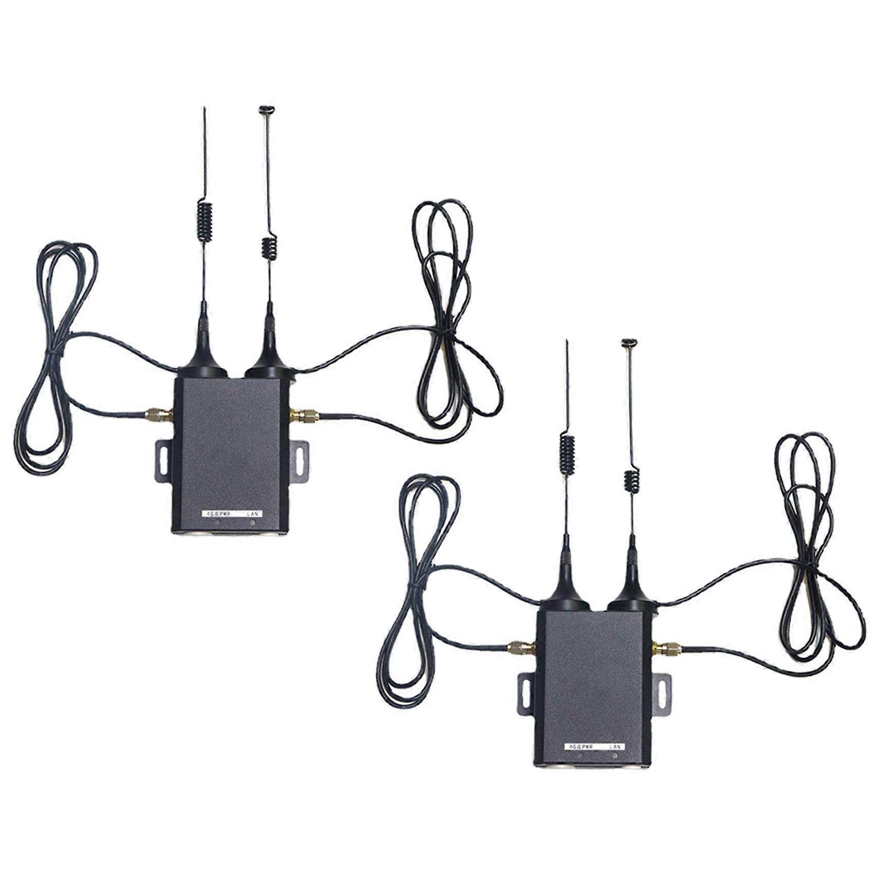 2X H927 Industrial Grade 4G Router 150Mbps 4G LTE CAT4 SIM Card Router with External Antenna Support 16 Wifi Users-Asia