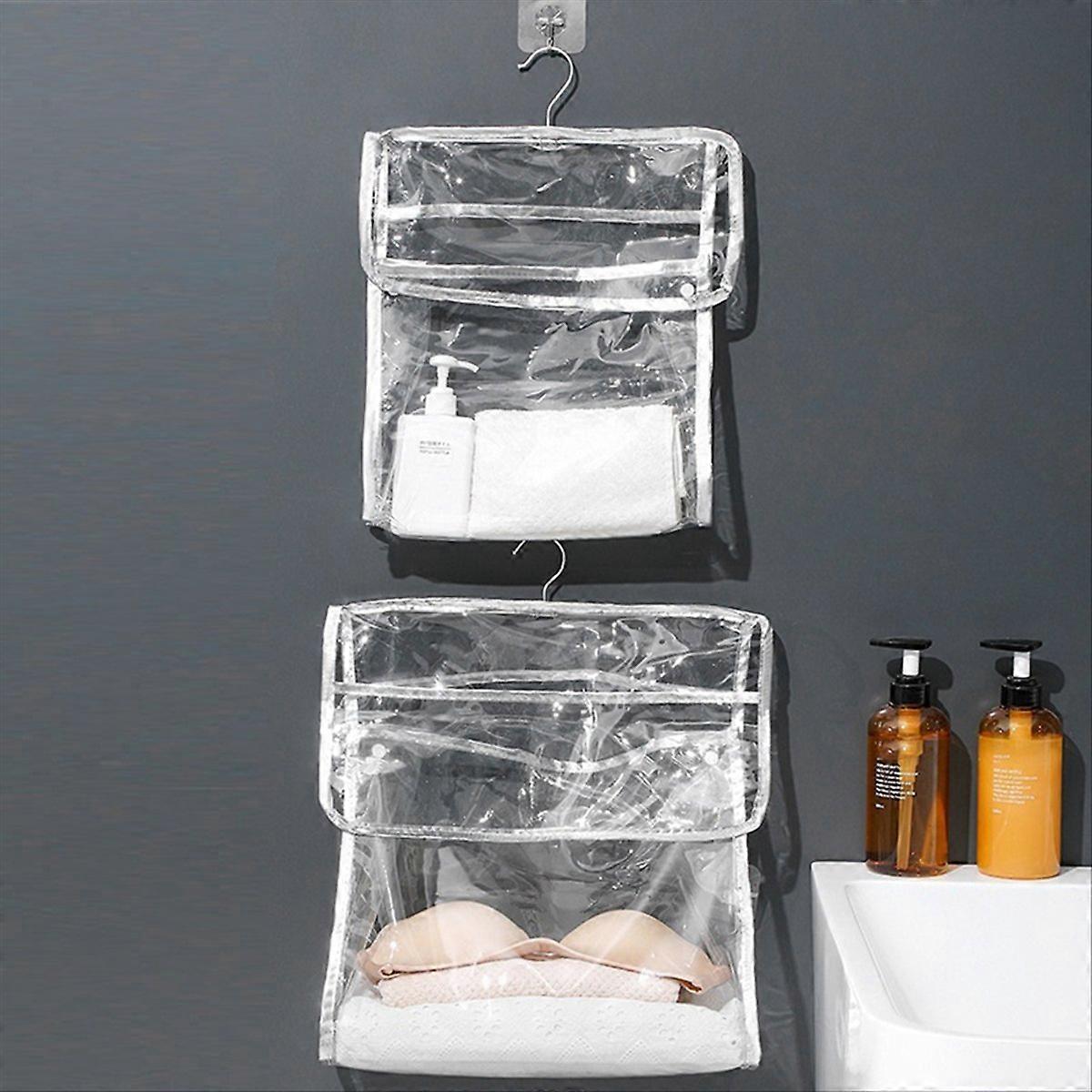 洗濯バッグ 折りたたみ式 旅行用トイレタリーカバー 旅行用トイレットペーパーバッグ