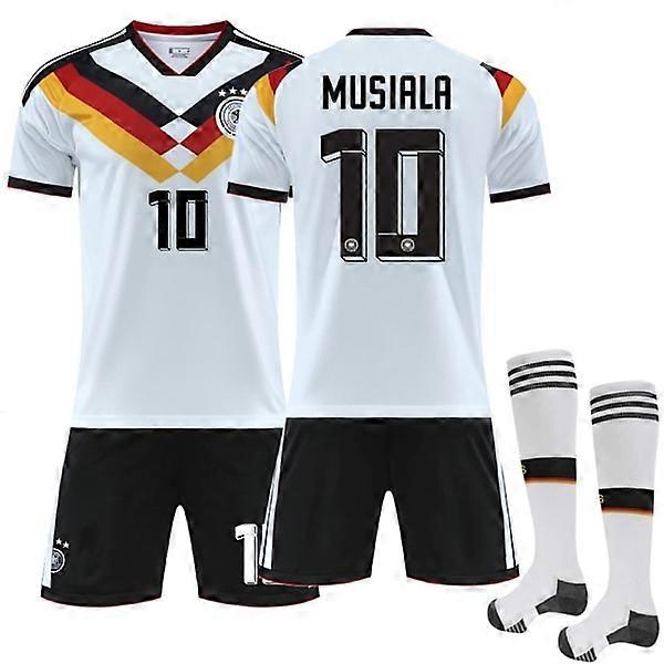 Maillot n° 1 de l'équipe nationale d'Allemagne de la Coupe du monde 2026. 10Musiala 26
