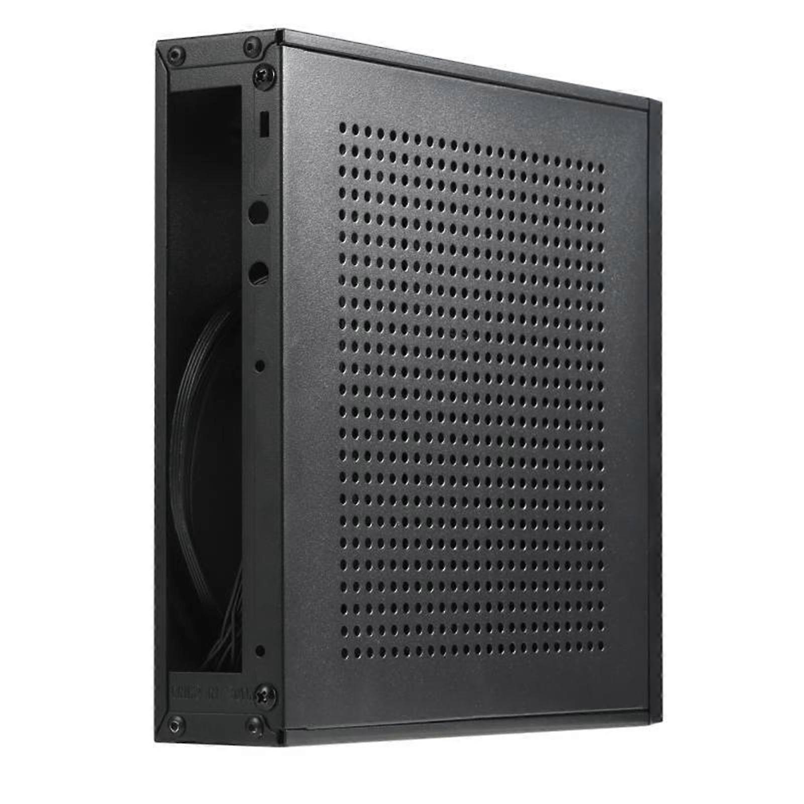 TX06 Mini ITX Computer Case Space Efficient with Advanced Thermal Management for Home Office PC Case Multicolor