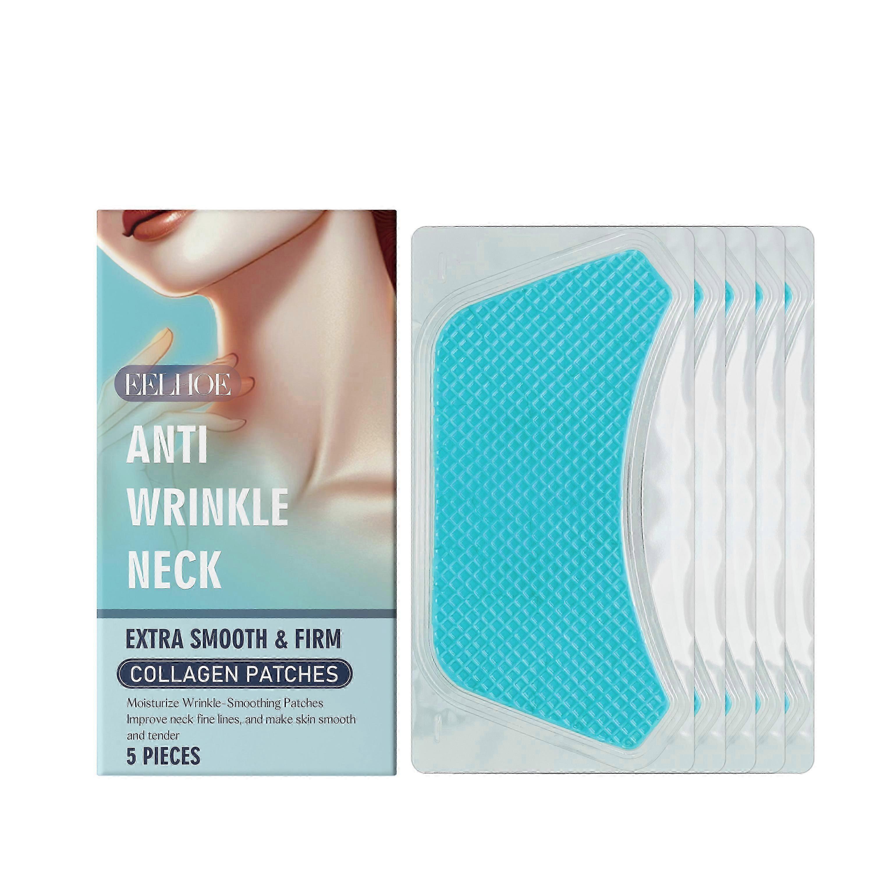 collagen neck patch contains triethanolamine, collagen, aloe vera leaf extract