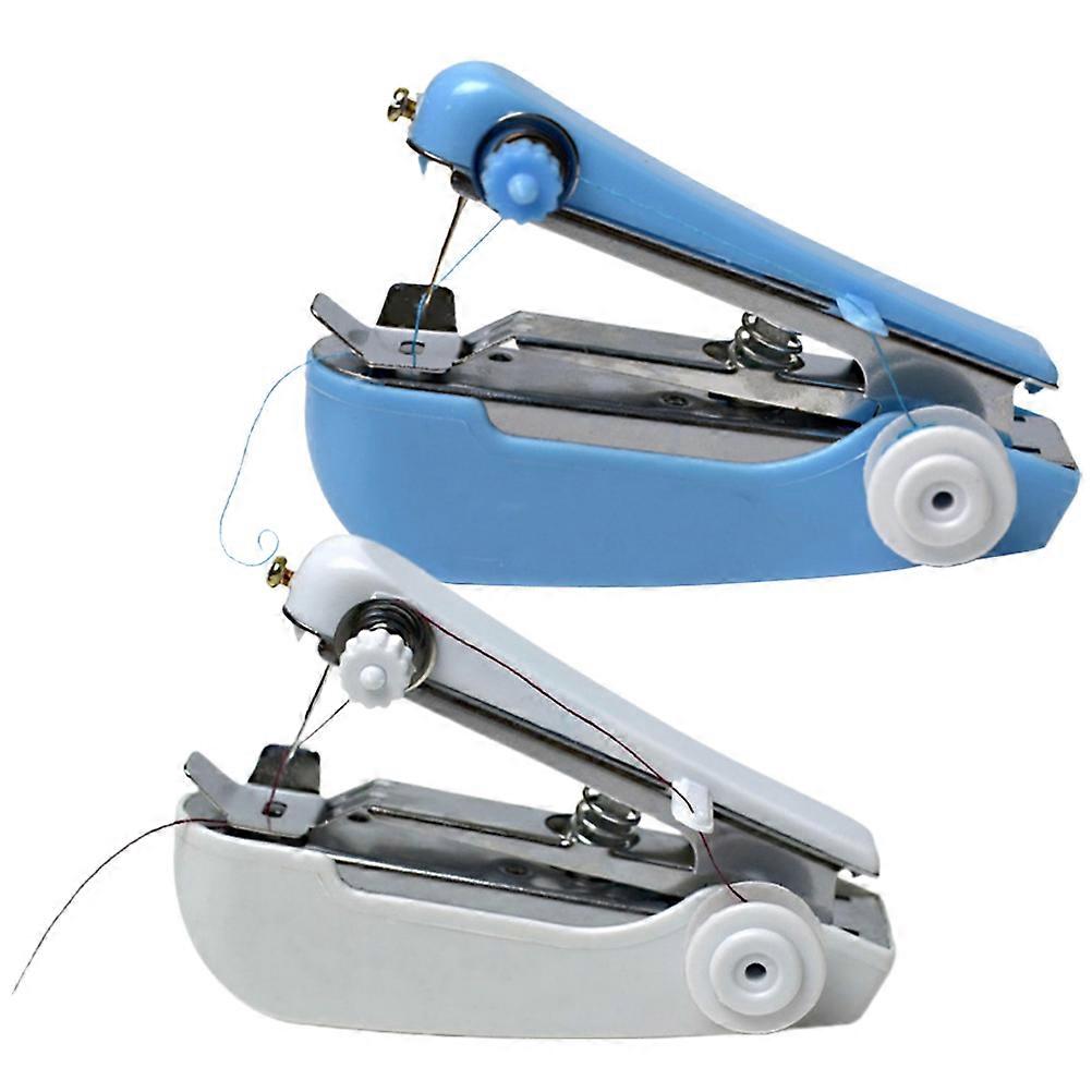2Pcs Household Small Sewing Machine Sewing Machine Crafting Mending Machine