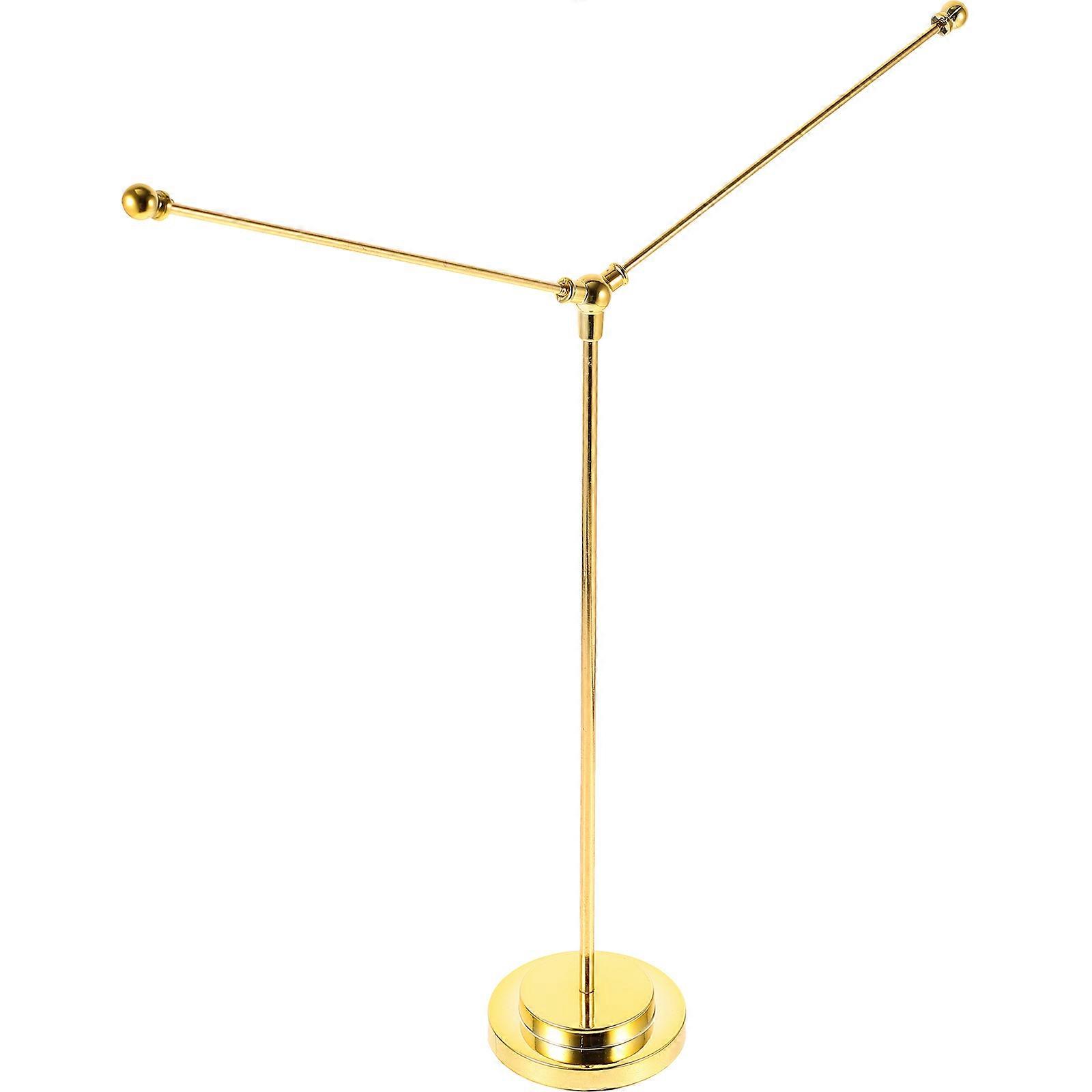 Table Flag Base for Negotiation Sign 1 Set Metal Flag Pole Desk Stand Office Use