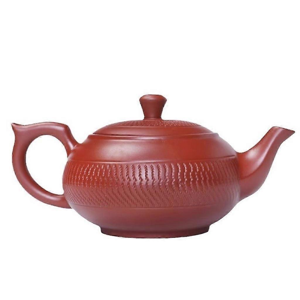 Large Capacity 250ML Purple Clay Teapot Handmade Chinese Kung Fu Tea Set for Coffee and Tea