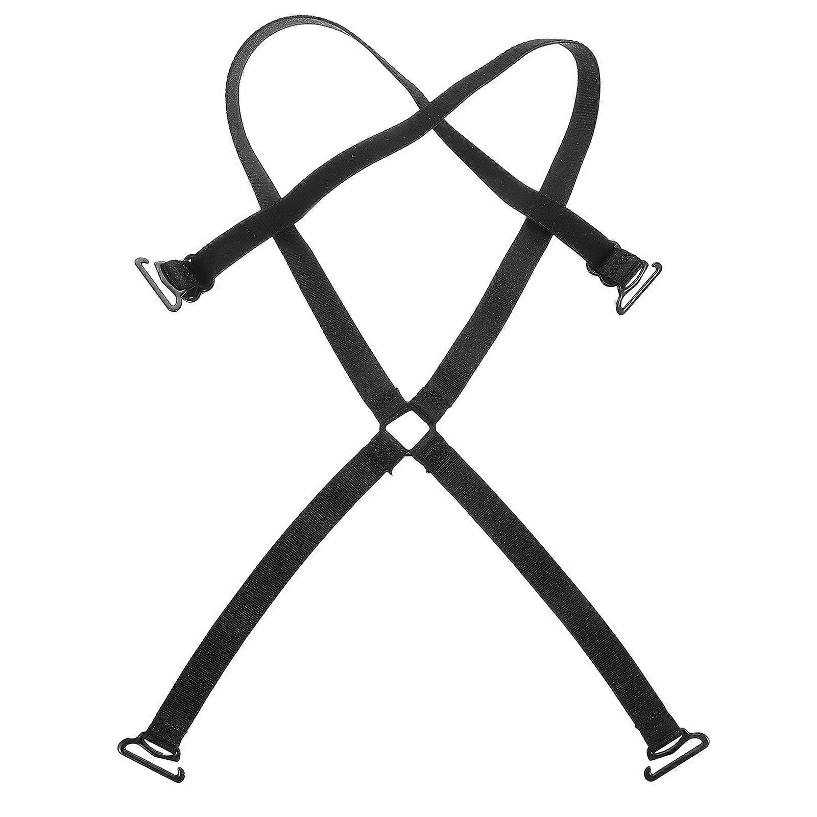 Decorative Bra Strap Adjustable Cross Back Bra Strap for Women