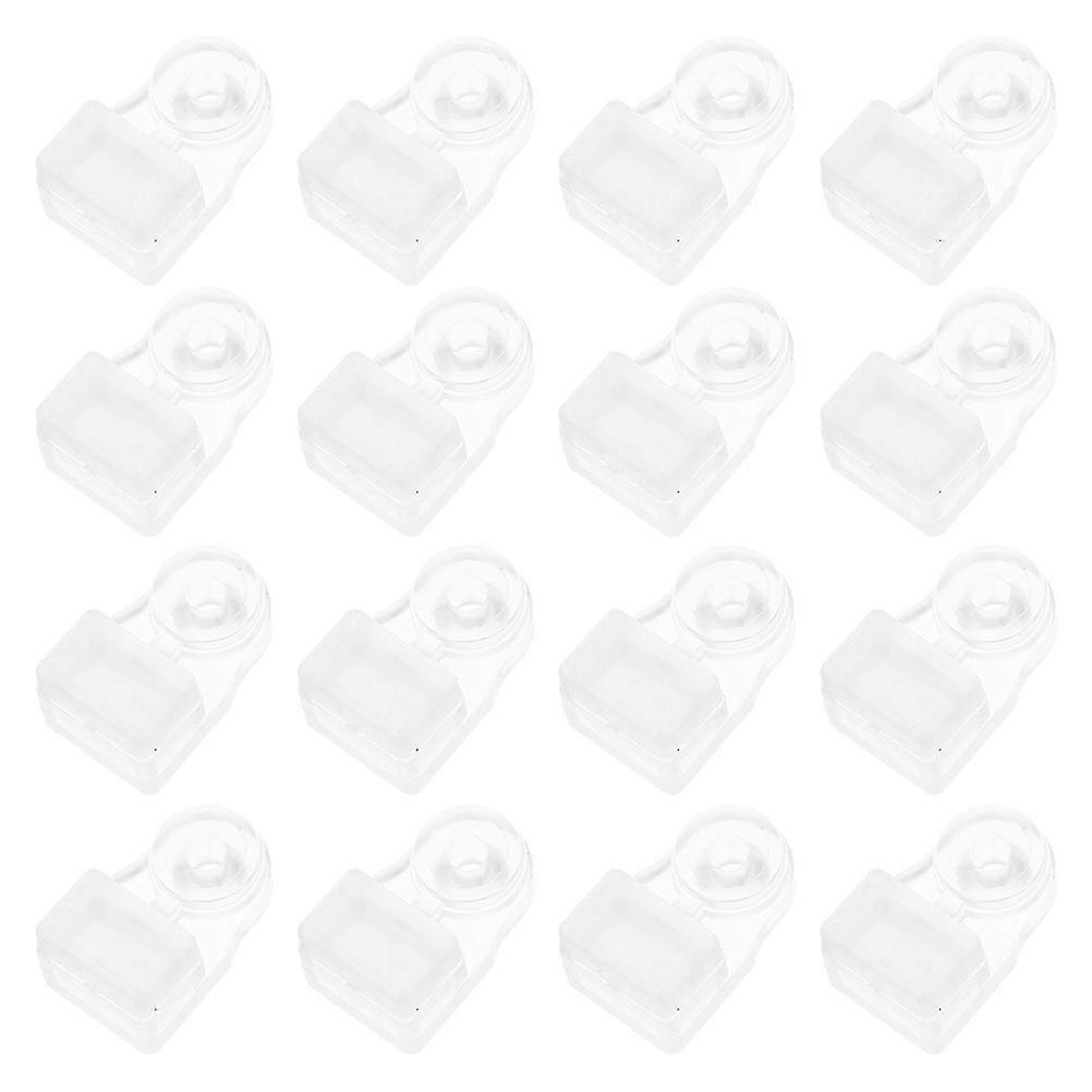 Mirror Holder Clips Glass Door Clamp for Secure Fixing 30Pcs