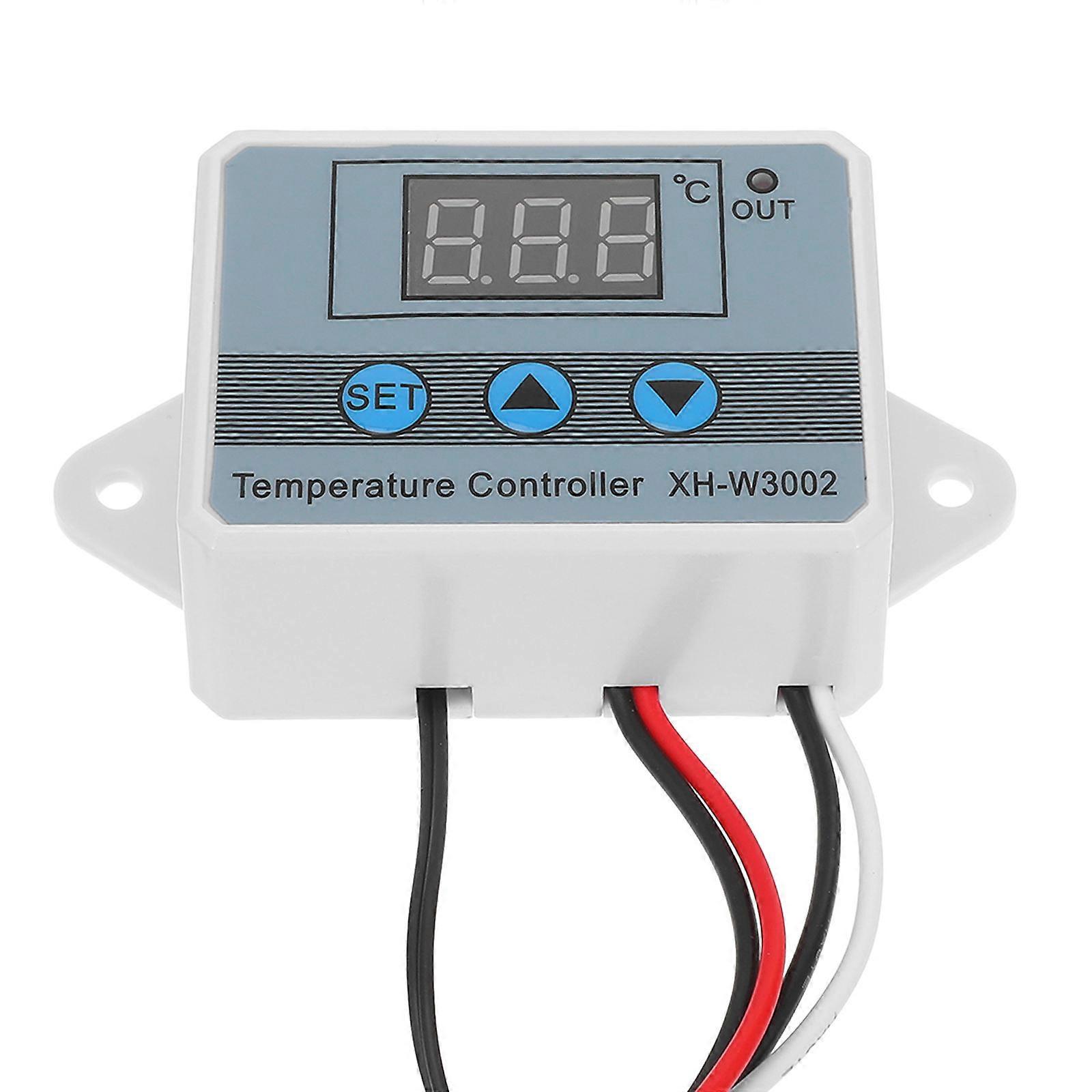 Digital Temperature Control Switch Thermostat Controller For Greenhouse 8.60X4.50X2.50CM ABS Material 1Pack