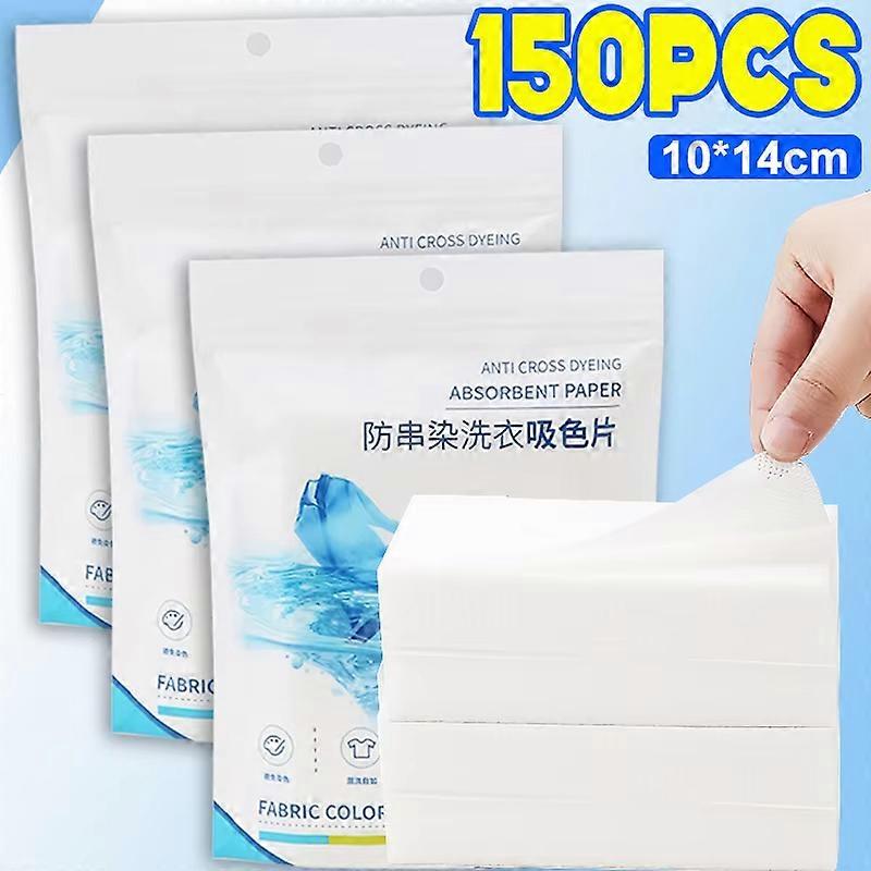 Vasketabletter Vaskepapir Flekkfrie klær Laken Mot tråder Blanding Fargeabsorbering Vask Husholdningsvarer