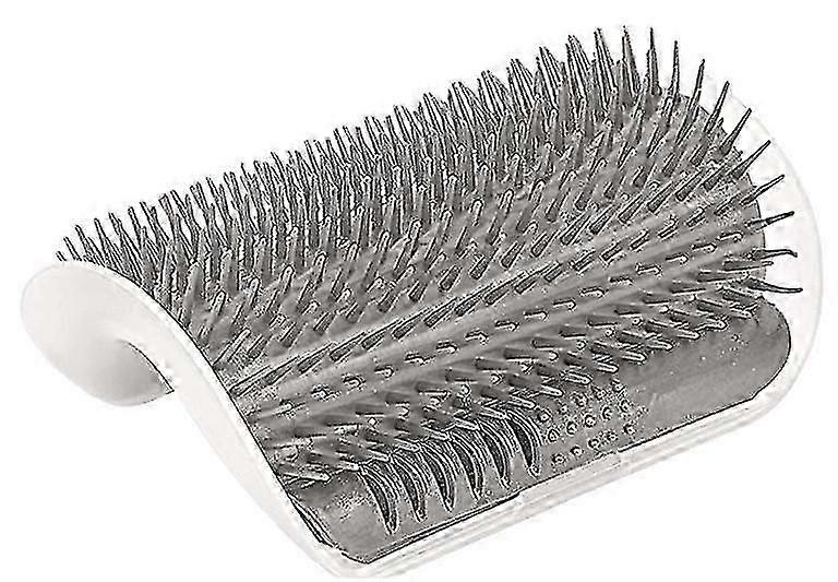 New Cat Scratching And Rubbing Device, Cat Toy Corner Rubbing Device, Cat Itching Device, 1 Piece, GrayGOOD