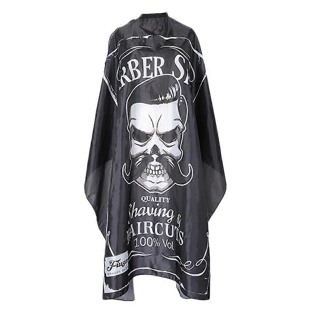 Barber Tool Salon Apron Hair Styling Function 3Pcs Black Cloak