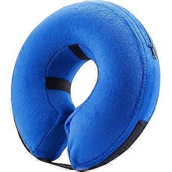BENCMATE Opblaasbare hondenkap, alternatief voor een kraag, zachte hondenkap voor kleine, middelgrote en grote honden en katten, nekherstelkraag (E-collar/donutkraag) na een operatie.