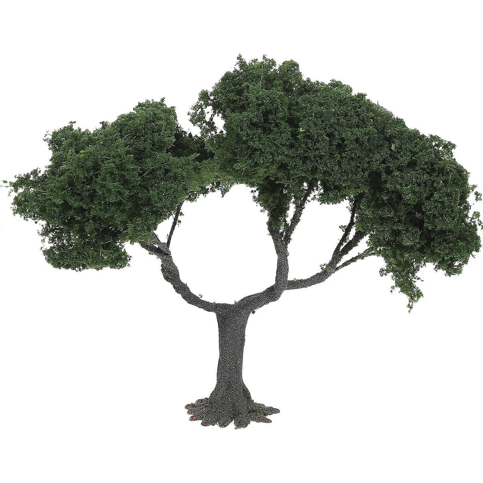 Simulated Plants Miniature Model Trees for Decor Green Wire Craft