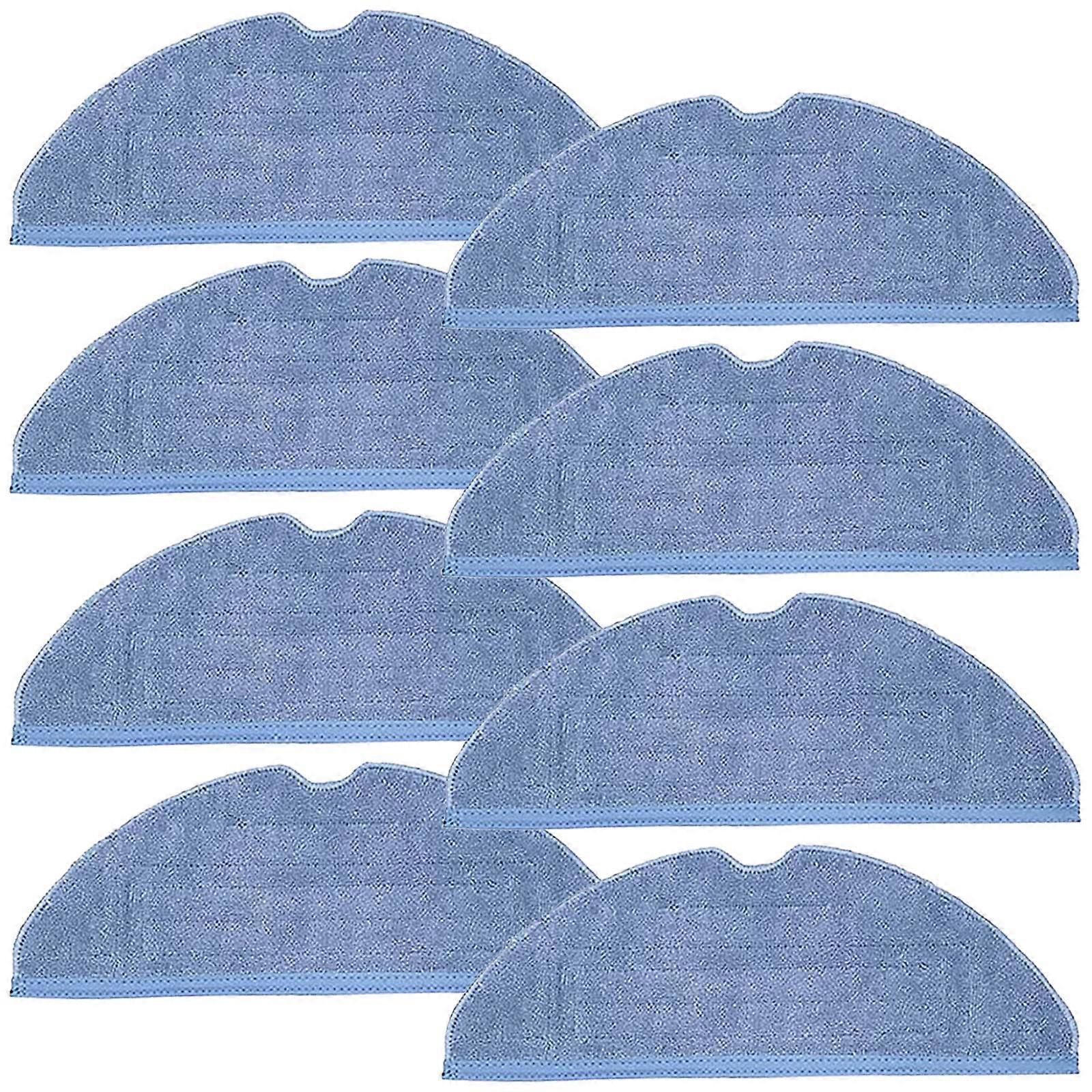 8 Pack Replacement Mop Pads for Roborock S7, Washable Microfiber Cloths for S7 S7+ S7 MaxV S8