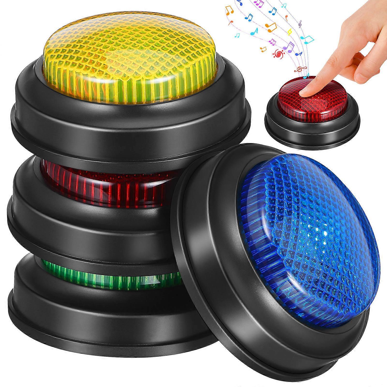 Trivia Buzzer Answer Buzzer Button for Game Show 4Pcs Kids Buttons
