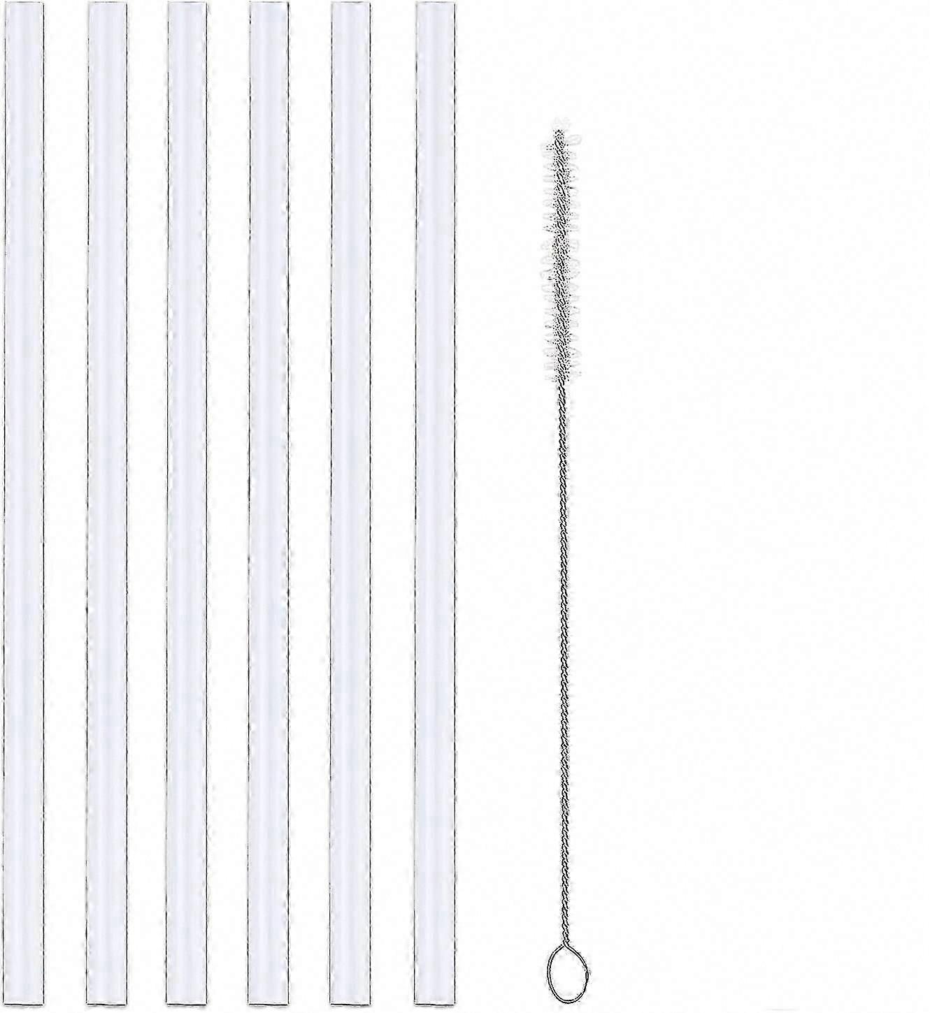 [6 Pack] Straws Replacement for Hydro Flask Straw , BPA-Free Straws