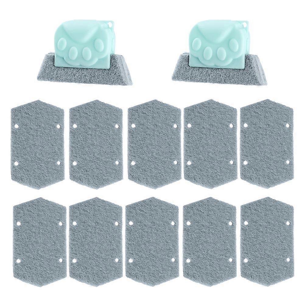 14Pcs Window Cleaning Slot Multi-function Gap Cleaner