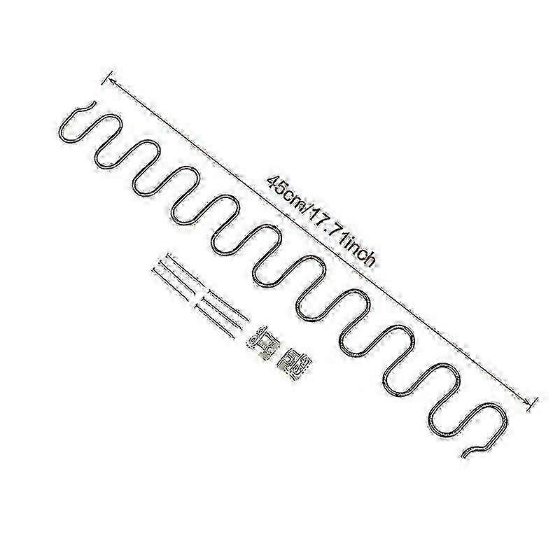 Reparaturfedern für Sofasessel, 45/50/60/65/70cm mit Clips