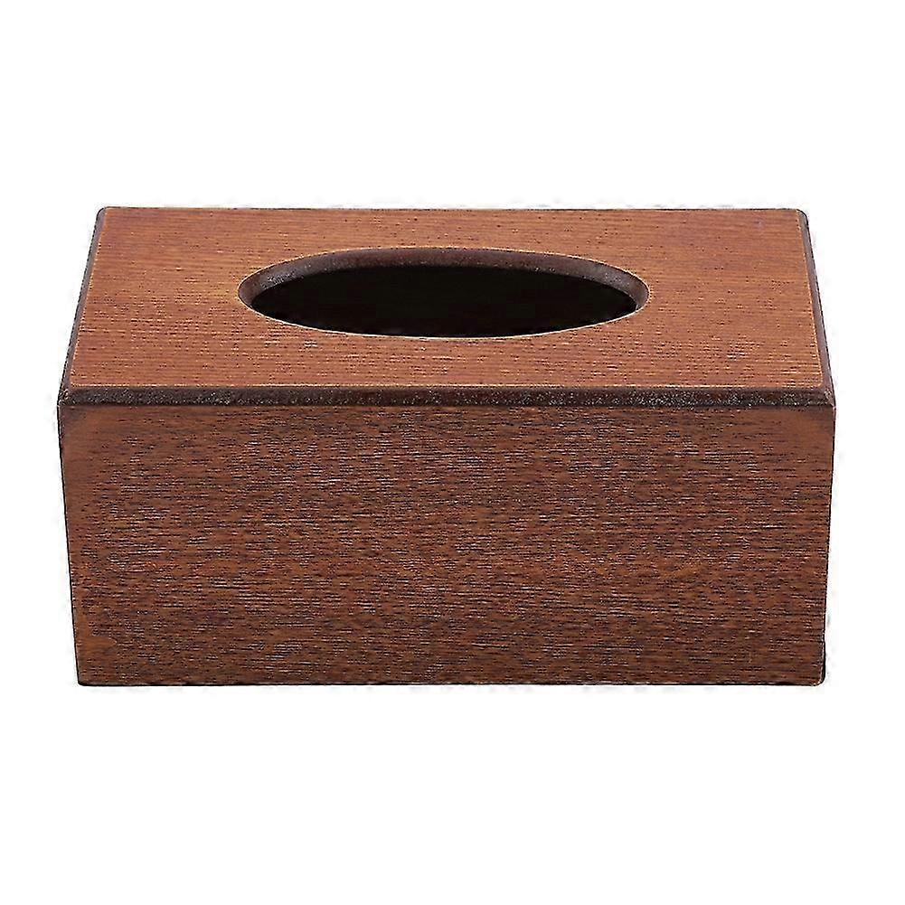 Rectangular Wooden Tissue Box for Living Room or Kitchen Decor