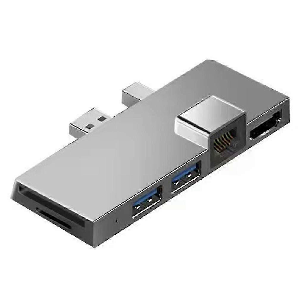 compatible Microsoft Surface Pro 4/5/6 Docking Station HDMI-Compatible PC Screen Projection 100M Eth