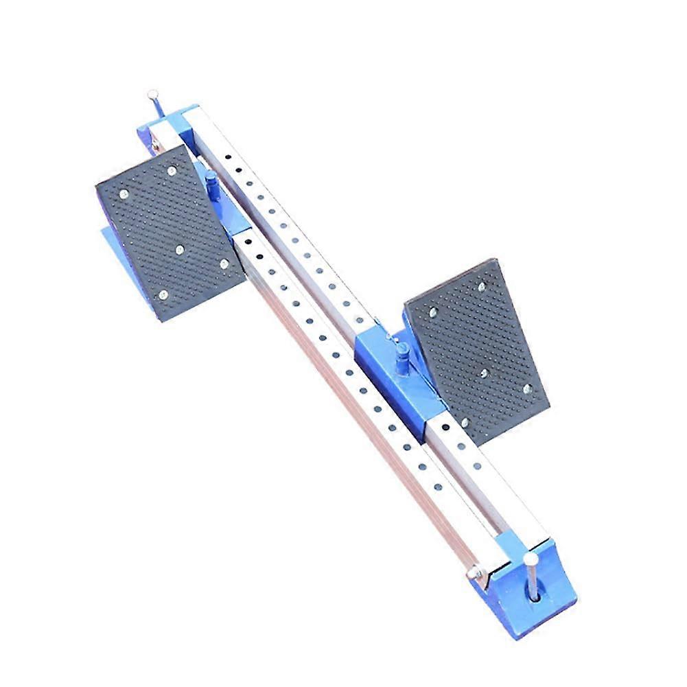 Adjustable Aluminum Track Starting Blocks with 6 Angle Settings and Traction Spikes for Training