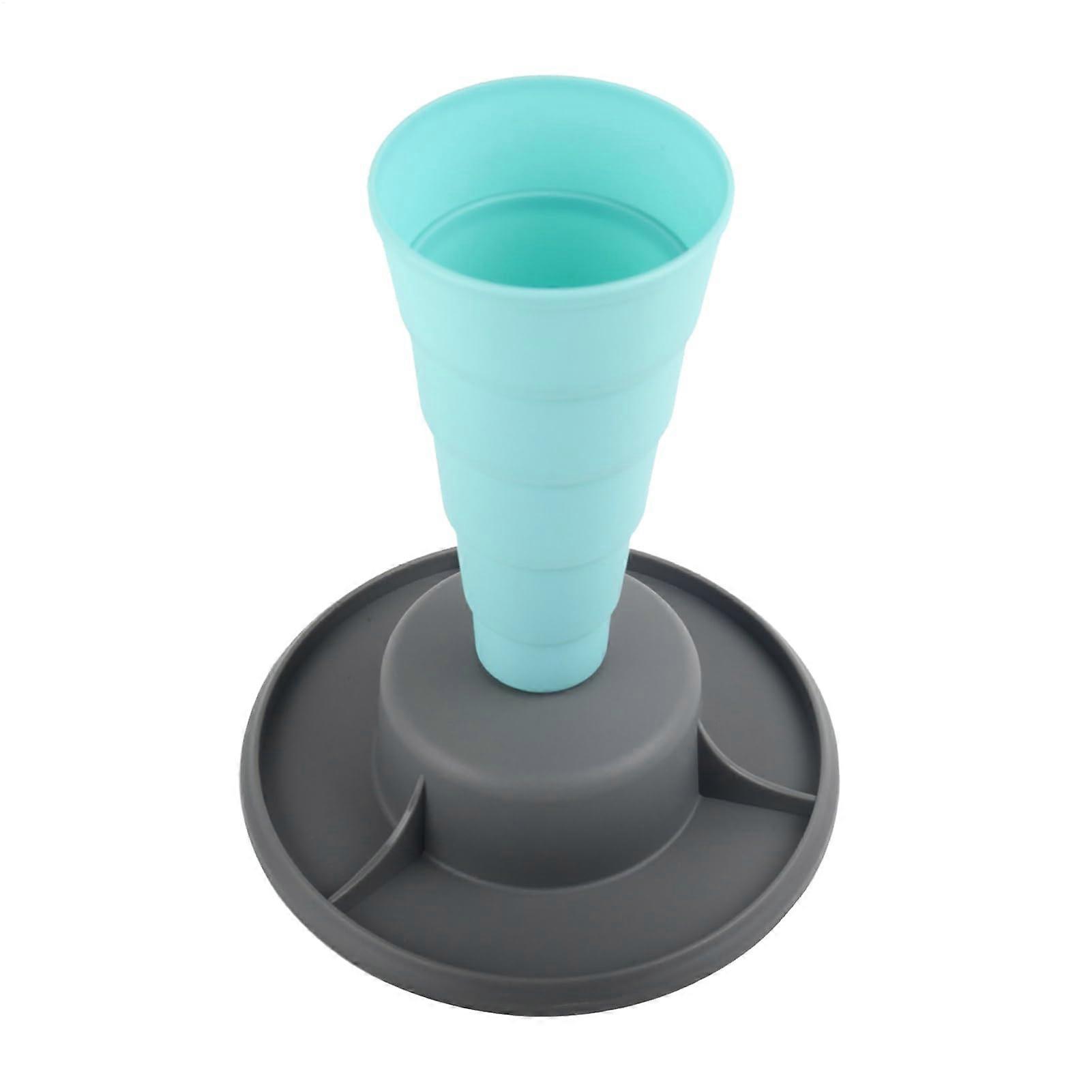 Adjustable Piping Bag Holder and Icing Tips Stand for Cake Decorating, Foldable Heat Resistant Design