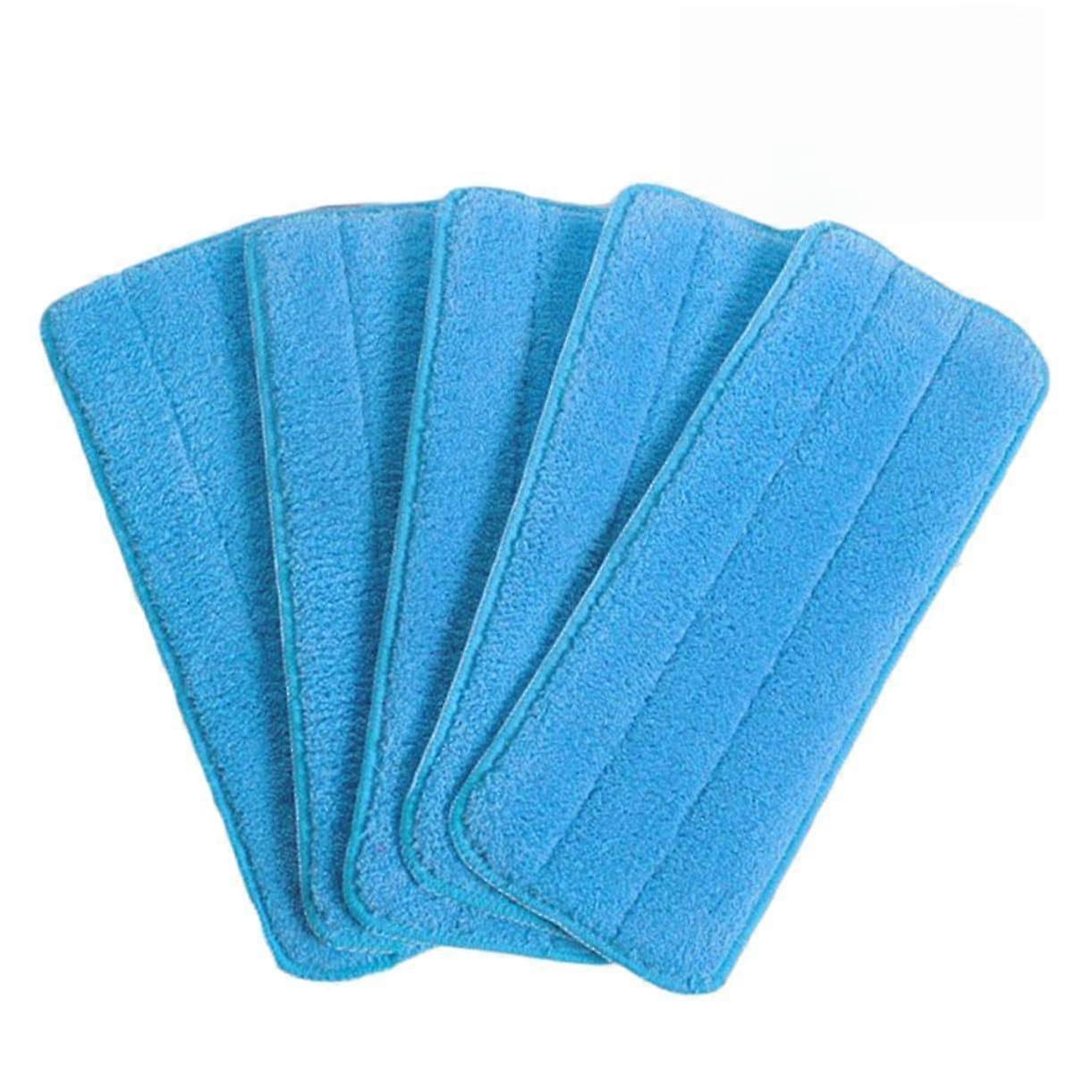 5pcs Microfiber Mop Replacement Pads for Floor Cleaning, Durable Washable Mop Head Refill