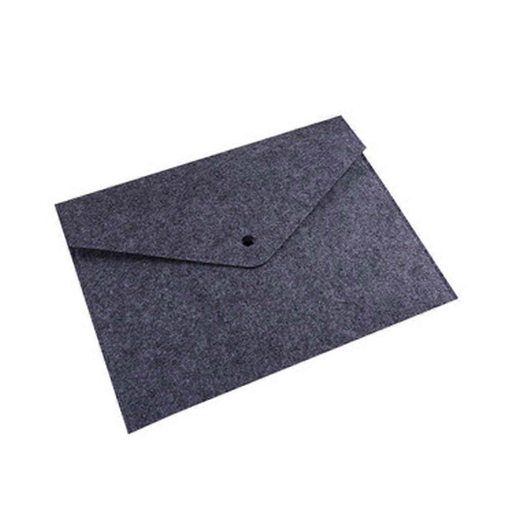 Felt Laptop Bag with Large Capacity Document Organizer and Durable Lightweight Handbag Design