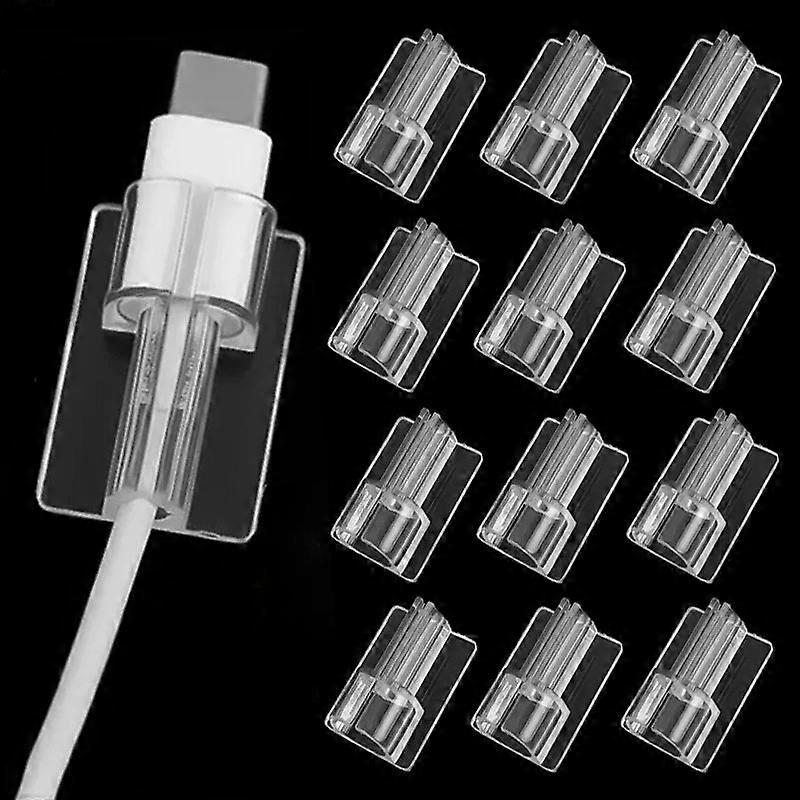 5PCS Soft Silicone Data Cable Protective Cover Clip for Android Type C Apple IOS iPhone Charging Cord Clear Protector Sleeve