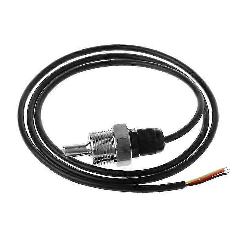 DS18B20 Digital Temperature Sensor G1/2 Thread Probe DIA=7mm 3-core Wire SUS304 p20241126731