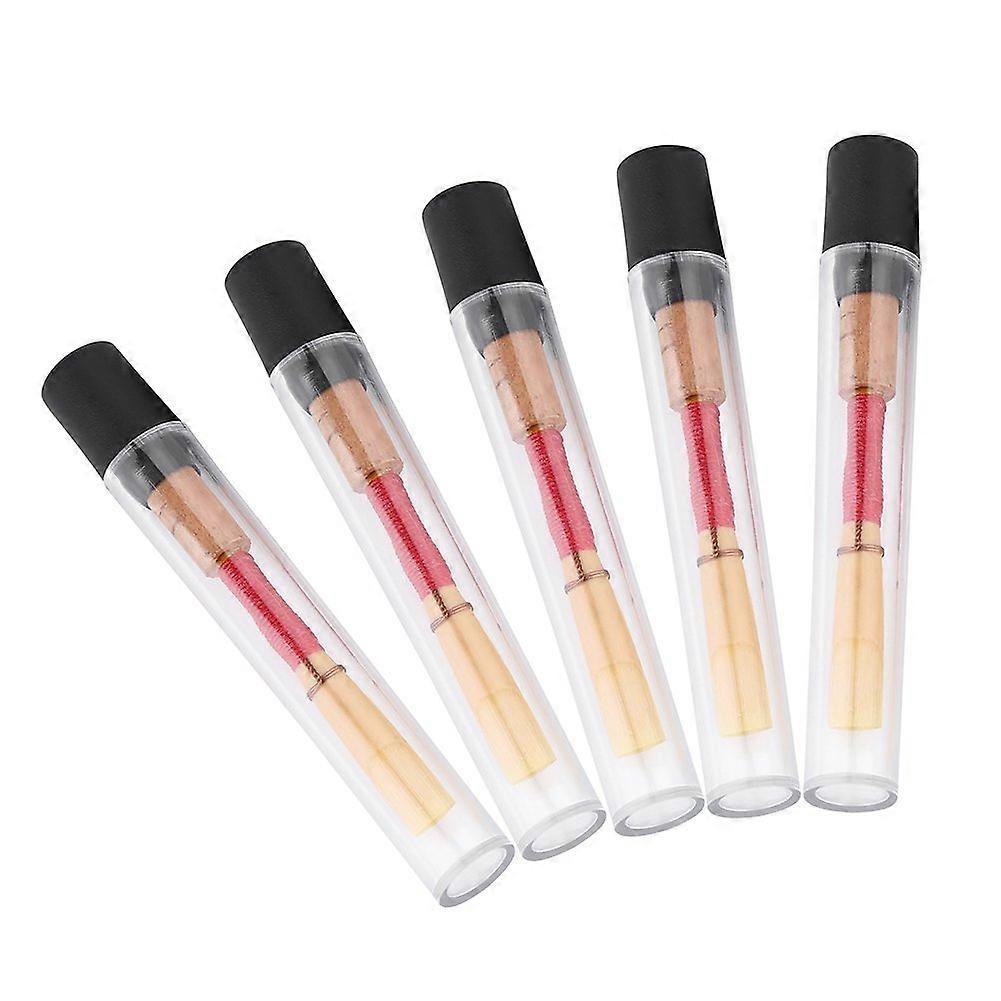 Handmade Oboe Reeds Pack of 5 Medium Soft Strength BeginnerFriendly Model 754 Accessories